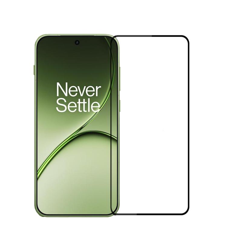 For OnePlus 15T PINWUYO 9H 2.5D Full Screen Tempered Glass Film(Black)