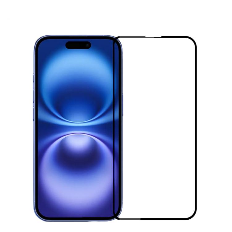 

For iPhone 17 MOFI 9H 2.5D Full Screen Tempered Glass Film(Black)