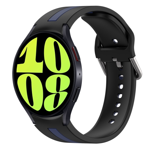 Per Samsung Galaxy Watch 6 44mm Cinturino in silicone bicolore