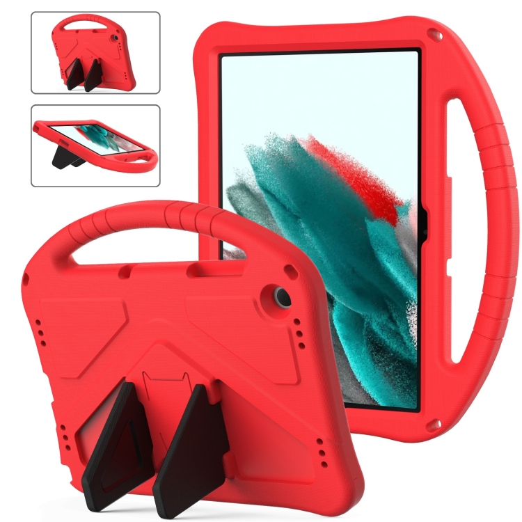 

For Samsung Galaxy Tab A9+ EVA Shockproof Tablet Case with Holder(Red)