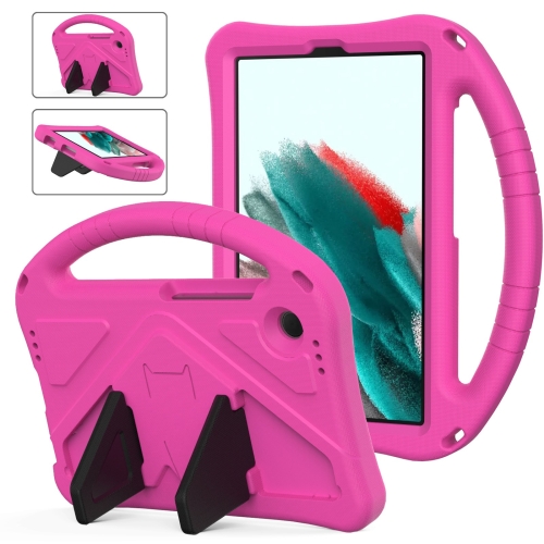 

For Samsung Galaxy Tab A9 8.0 2023 EVA Shockproof Tablet Case with Holder(Rose Red)