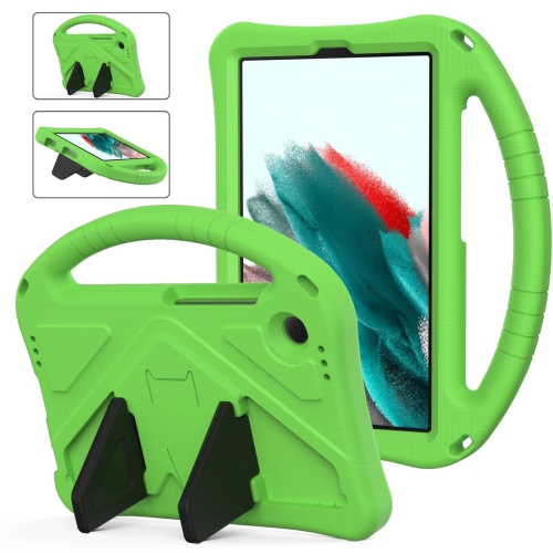 

For Samsung Galaxy Tab A9 8.0 2023 EVA Shockproof Tablet Case with Holder(Green)