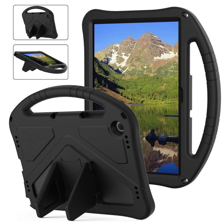

For Samsung Galaxy Tab A11+ 2025 EVA Shockproof Tablet Case with Holder(Black)