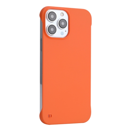

For iPhone 15 Pro Max ENKAY Ultra-thin Matte Frameless PC Phone Case(Orange)