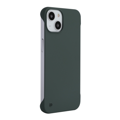 

For iPhone 15 Plus ENKAY Ultra-thin Matte Frameless PC Phone Case(Dark Green)