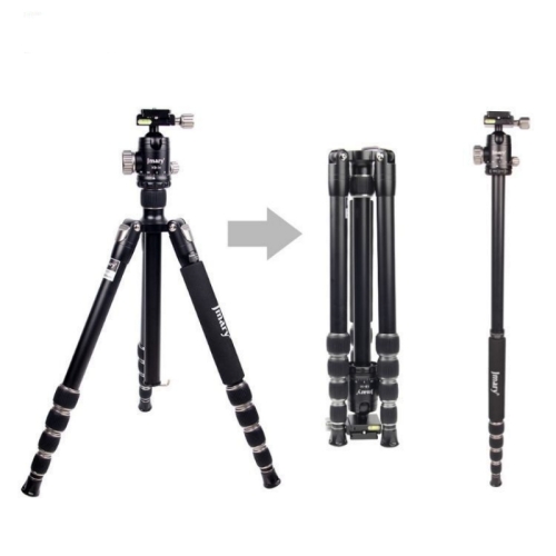 

JMARY KT255+NB36 Aluminum Alloy Outdoor Shooting Tripod Detachable SLR Camera Tripod