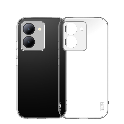 

For vivo Y78 / Y78+/ V29 Lite Global MOFI Ming Series Ultra-thin TPU Phone Case(Transparent)