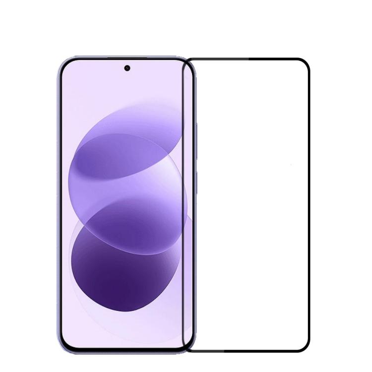 For Redmi Note 17 4G / 5G Global 169.7mm MOFI 9H 2.5D Full Screen Tempered Glass Film(Black)