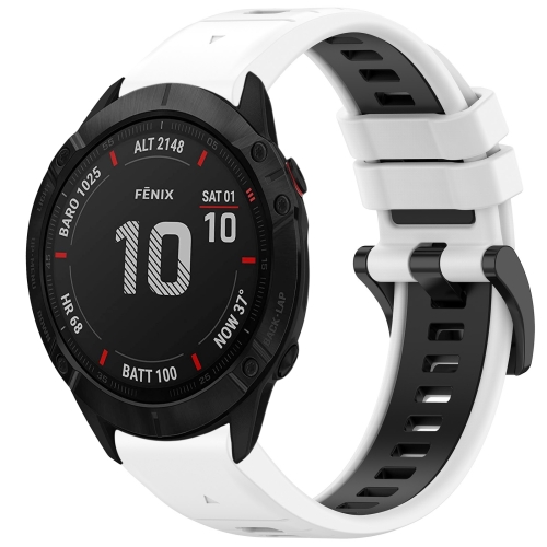 Para Garmin Fenix 6X Pro Sports correa de reloj de silicona de