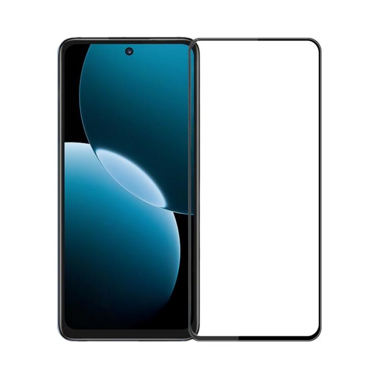 

For Huawei Enjoy 80 MOFI 9H 3D Explosion-proof Curved Screen Tempered Glass Film(Black)