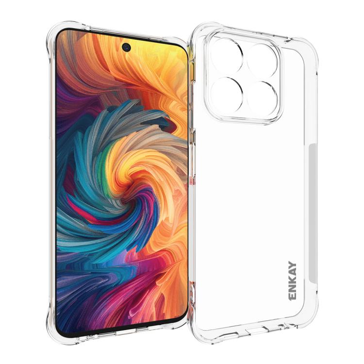 

For ZTE Axon 70 4G Global ENKAY Hat-Prince Transparent TPU Shockproof Phone Case