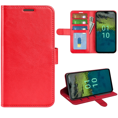 

For Nokia C110 R64 Texture Horizontal Flip Leather Phone Case(Red)