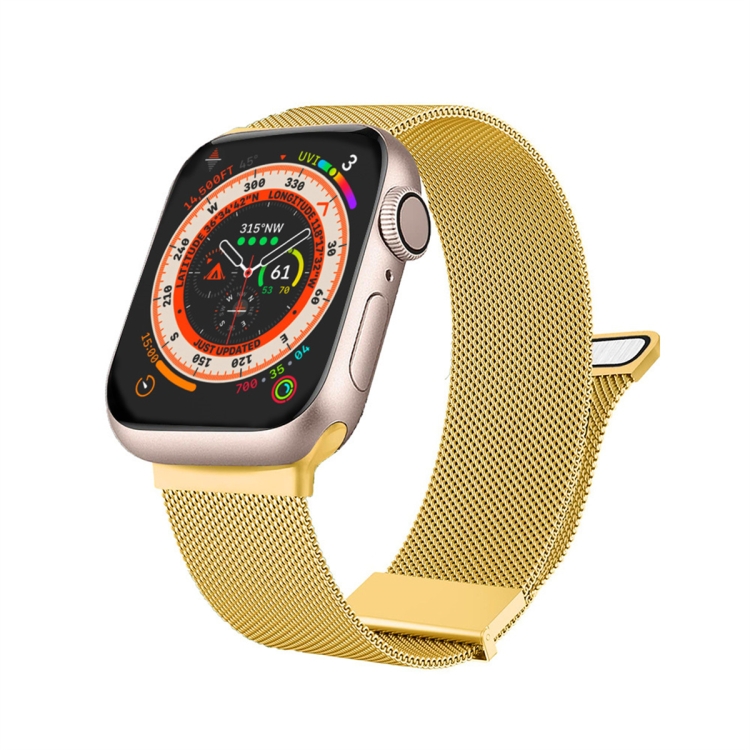 Stainless Steel Apple Watch Dorado 2nd Generation Reloj Iphone