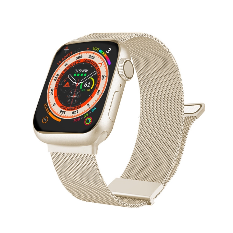 Para Apple Watch 40 mm Milán Correa de reloj de malla de acero