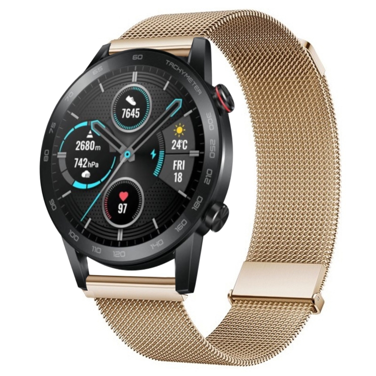 For Honor Magic Watch Milan Double Magnetic Steel Mesh Watch