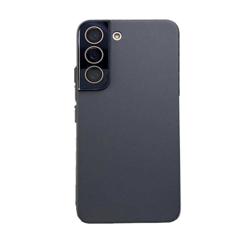 

For Samsung Galaxy S22+ 5G Leather Oil PC Hard All-inclusive Phone Case(Grey)