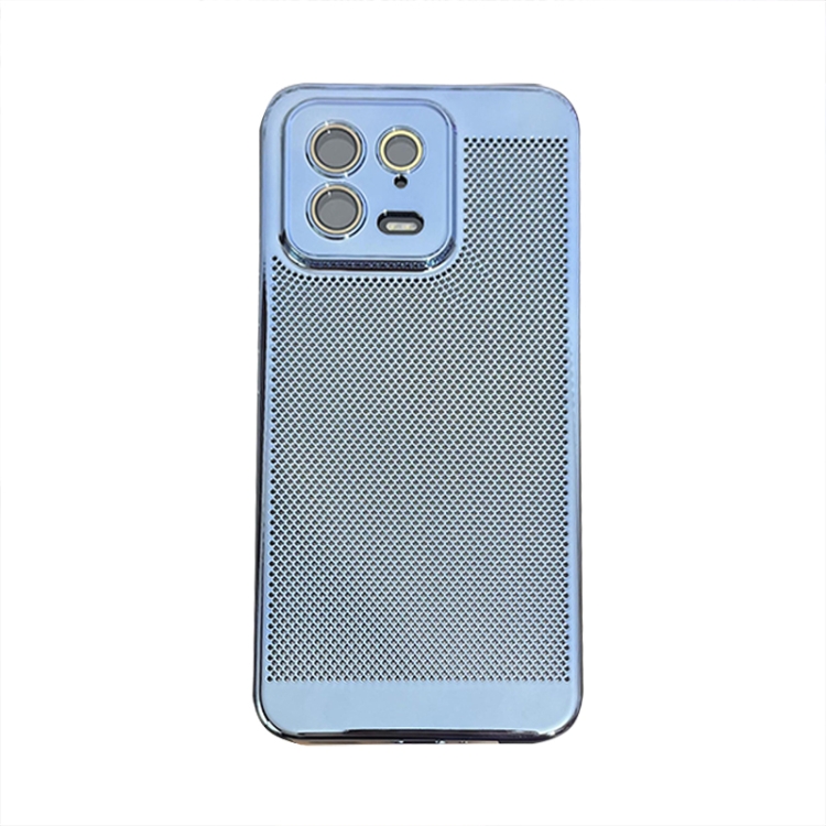

For Xiaomi 13 Ice Sense Heat Dissipation Electroplating PC Phone Case(Blue)