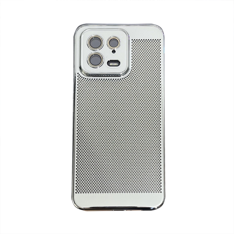 

For Xiaomi 13 Ice Sense Heat Dissipation Electroplating PC Phone Case(Silver)
