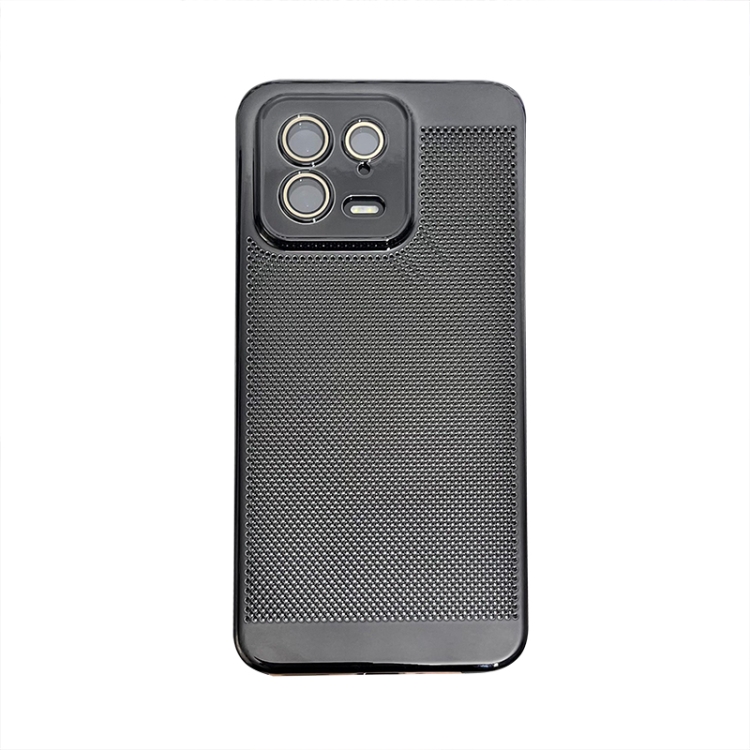 

For Xiaomi 13 Ice Sense Heat Dissipation Electroplating PC Phone Case(Black)