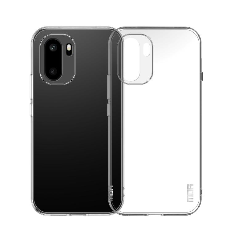 

For OnePlus Ace 6 5G MOFI Ming Series Ultra-thin TPU Phone Case(Transparent)