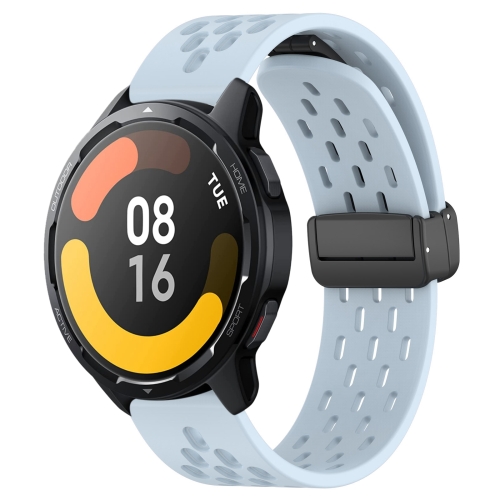 Para Xiaomi Watch S1 Active Correa de reloj de silicona con cierre  magnético plegable de 22