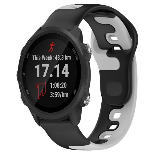 Correa Silicona Liquida Suave Para Garmin Forerunner 245 Music