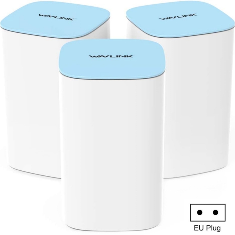 WAVLINK WN551K3 3pcs AC3000 WiFi Wireless Repeater Built-in Antenna Tri ...