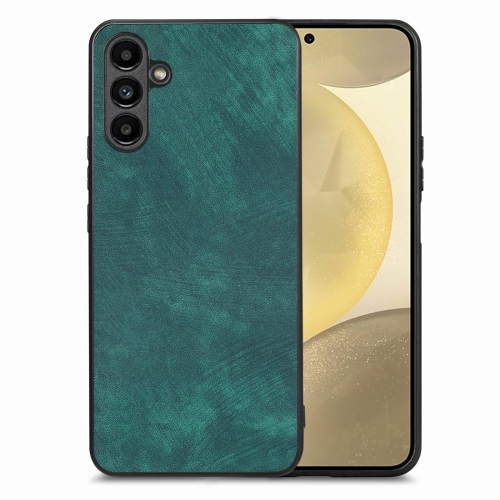 

For Samsung Galaxy S24+ 5G Vintage Leather PC Back Cover Phone Case(Green)