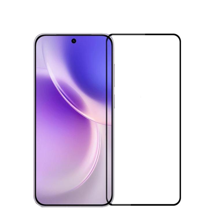 

For vivo X300 Unlock PINWUYO 9H 2.5D Full Screen Tempered Glass Film(Black)