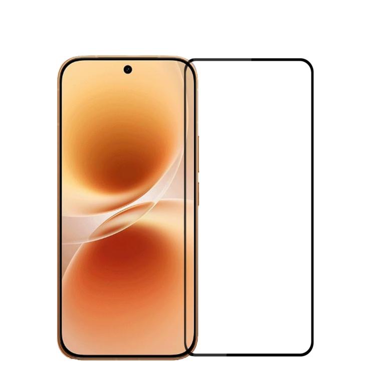 For vivo X300 E / S60 Pro 5G PINWUYO 9H 2.5D Full Screen Tempered Glass Film(Black)