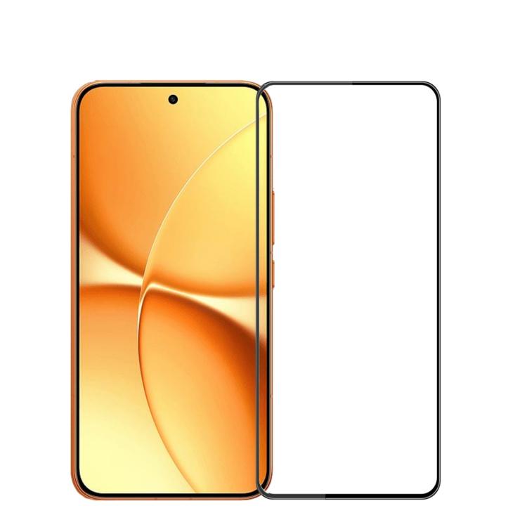 

For Redmi Turbo5 Max / Poco X8 Pro Max Unlock PINWUYO 9H 3D Full Screen Explosion-proof Tempered Glass Film(Black)