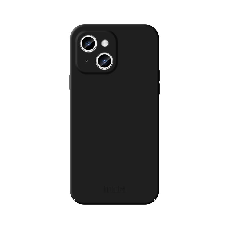 

For iPhone 14 MOFI Qin Series Skin Feel All-inclusive PC Phone Case(Black)