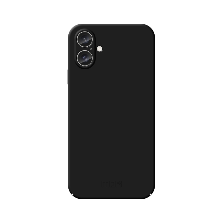 

For iPhone 16 MOFI Qin Series Skin Feel All-inclusive PC Phone Case(Black)
