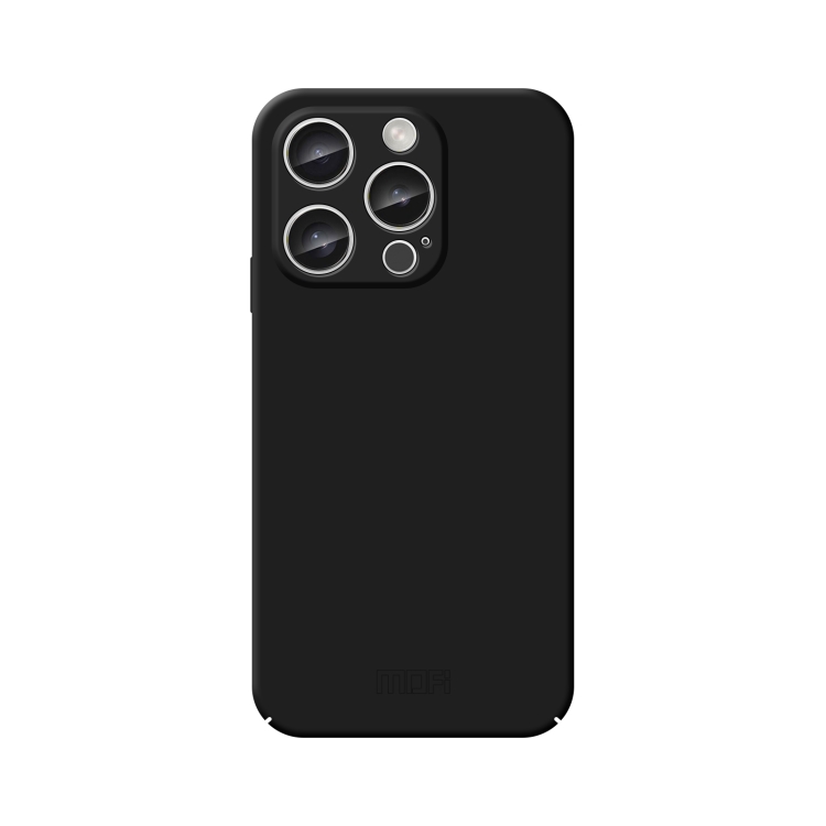 

For iPhone 16 Pro MOFI Qin Series Skin Feel All-inclusive PC Phone Case(Black)