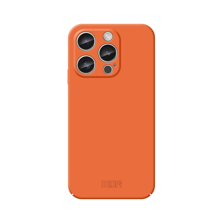 

For iPhone 16 Pro MOFI Qin Series Skin Feel All-inclusive PC Phone Case(Orange)
