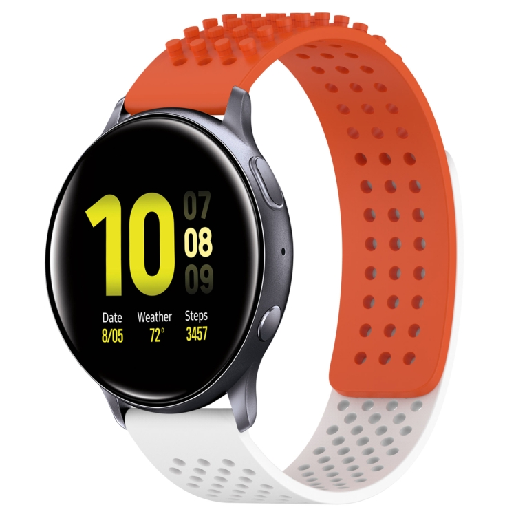 For Samsung Galaxy Watch Active 40mm 20mm Holes Breathable 3D