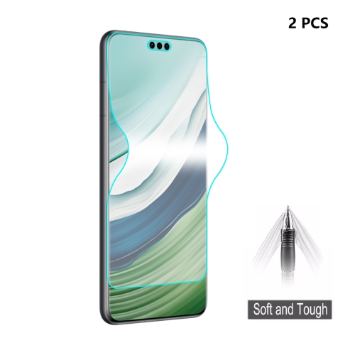 

For Huawei Mate 60 Pro 2pcs ENKAY Hat-Prince Full Glue Soft Explosion-proof Hydrogel Film