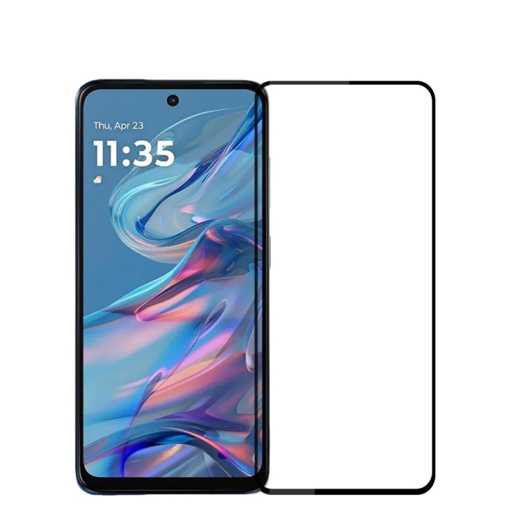 

For Motorola Moto G45 MOFI 9H 2.5D Full Screen Tempered Glass Film(Black)