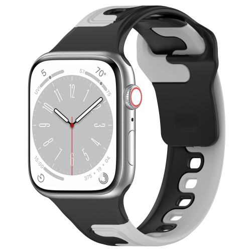 Bracelet silicone Apple Watch (noir) 