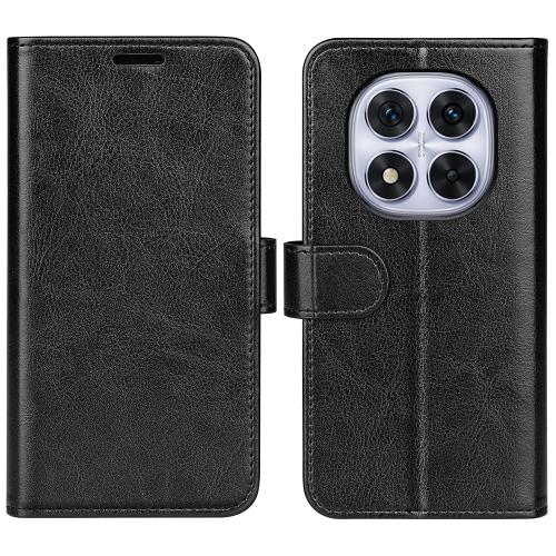 

or Xiaomi Redmi Note 14 Pro 5G R64 Texture Horizontal Flip Leather Phone Case(Black)