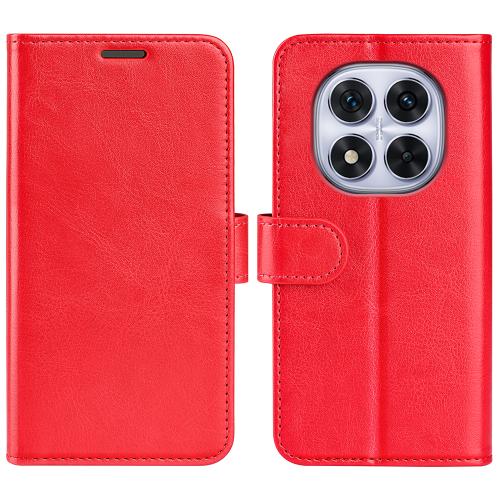 

or Xiaomi Redmi Note 14 Pro 5G R64 Texture Horizontal Flip Leather Phone Case(Red)