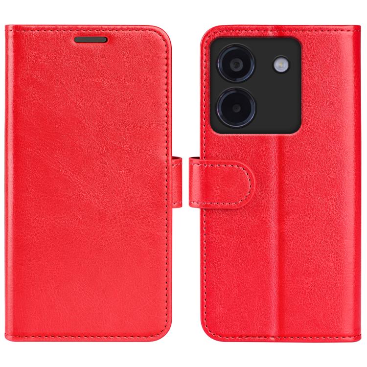 

For XiaomiPoco M7 Pro 5G R64 Texture Horizontal Flip Leather Phone Case(Red)