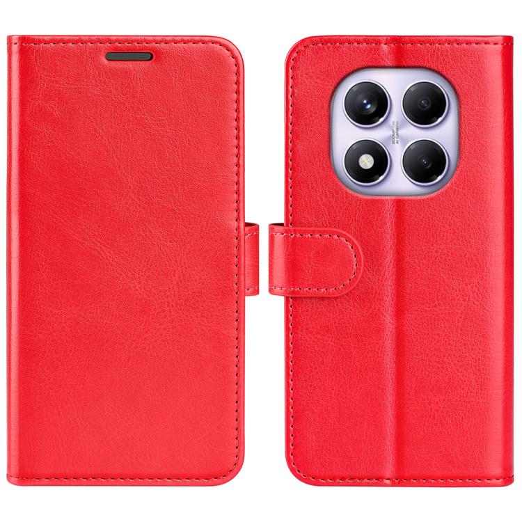 

For Xiaomi Redmi Note 14 Pro 4G R64 Texture Horizontal Flip Leather Phone Case(Red)