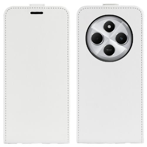 

For Xiaomi Redmi 14C 4G R64 Texture Single Vertical Flip Leather Phone Case(White)