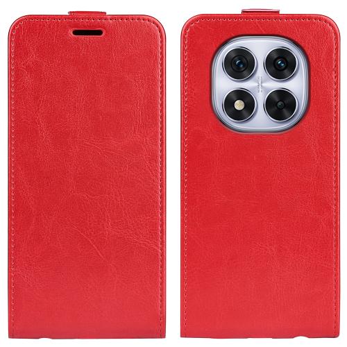 

For Xiaomi Redmi Note 14 Pro 5G R64 Texture Single Vertical Flip Leather Phone Case(Red)