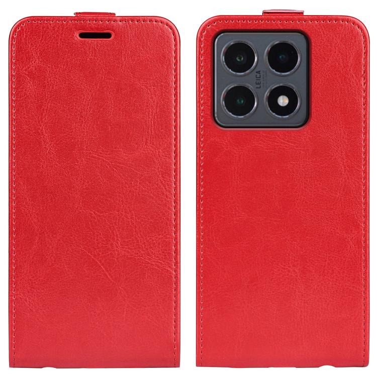 

For Xiaomi 15T R64 Texture Single Vertical Flip Leather Phone Case(Red)