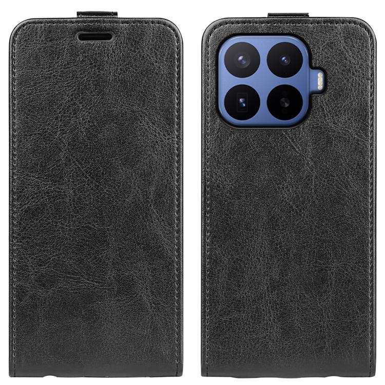 For Xiaomi 17T Pro 5G R64 Texture Single Vertical Flip Leather Phone Case(Black)