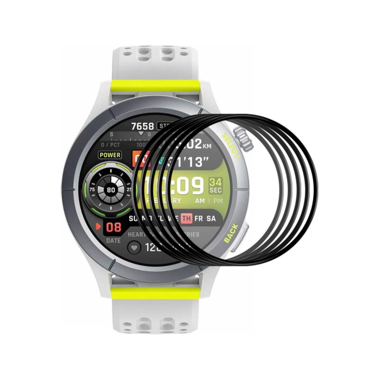 For Amazfit Cheetah Cheetah Pro 5pcs ENKAY 3D Full Coverage