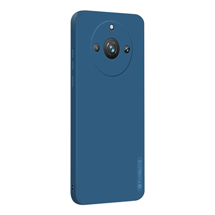 

For Realme 11Pro / 11 Pro+ PINWUYO Sense Series Liquid Silicone TPU Phone Case(Blue)