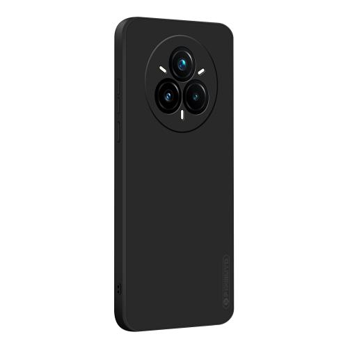 

For Realme 14 Pro+ PINWUYO Sense Series Liquid Silicone TPU Phone Case(Black)